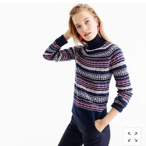 NWT J Crew Fair Isle Wool Sweater - Sz XXS